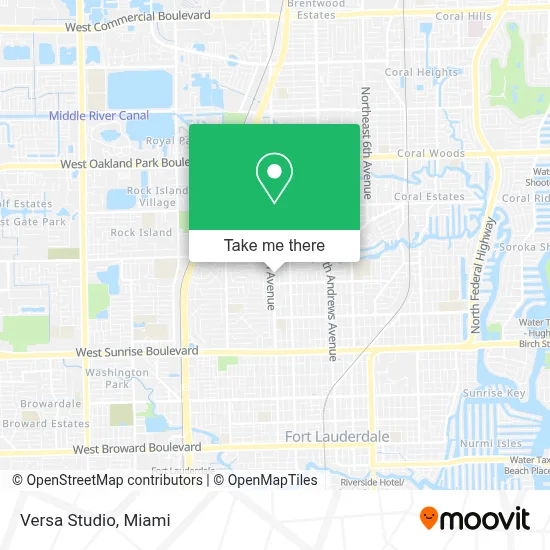 Versa Studio map