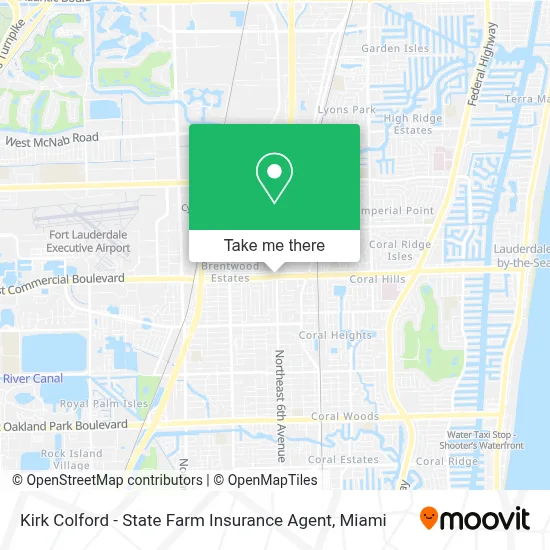 Kirk Colford - State Farm Insurance Agent map