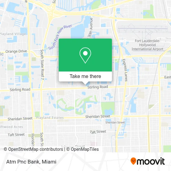 Atm Pnc Bank map