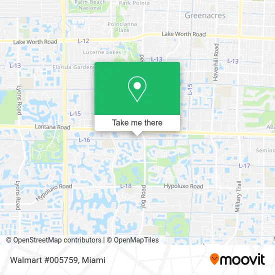 Walmart #005759 map