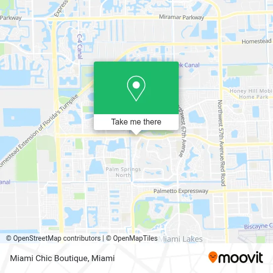 Miami Chic Boutique map