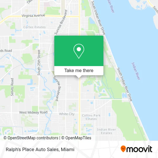 Ralph's Place Auto Sales map