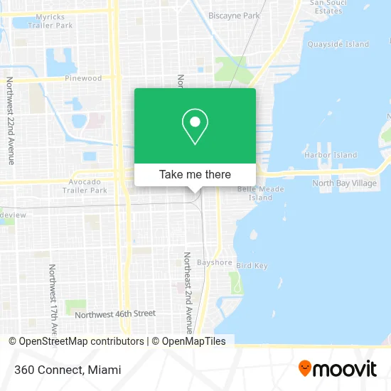 360 Connect map