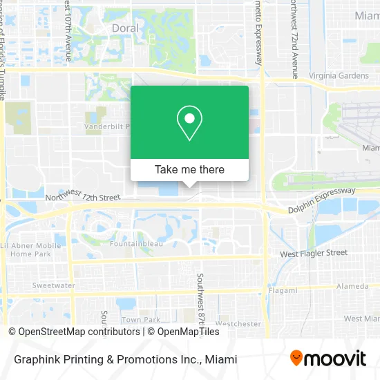 Graphink Printing & Promotions Inc. map