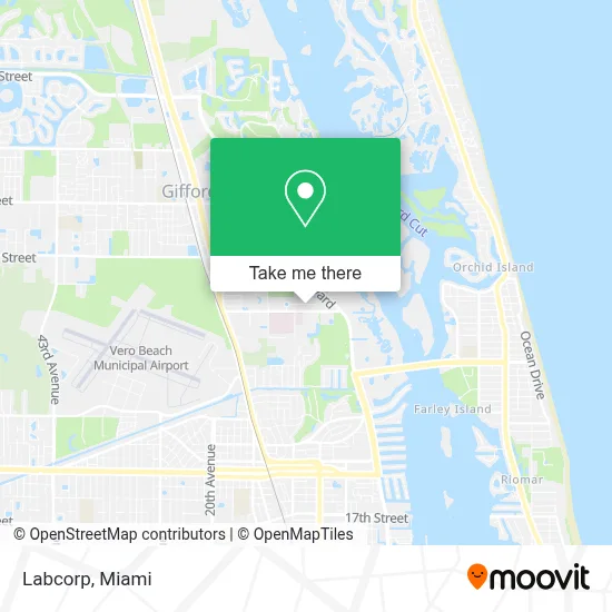 Labcorp map