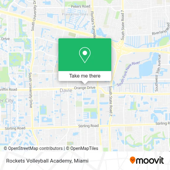 Rockets Volleyball Academy map