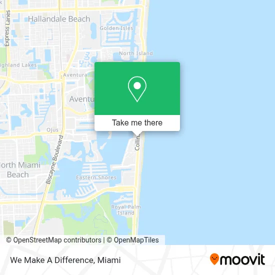 We Make A Difference map