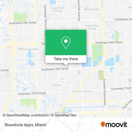 Bluestone Apps map