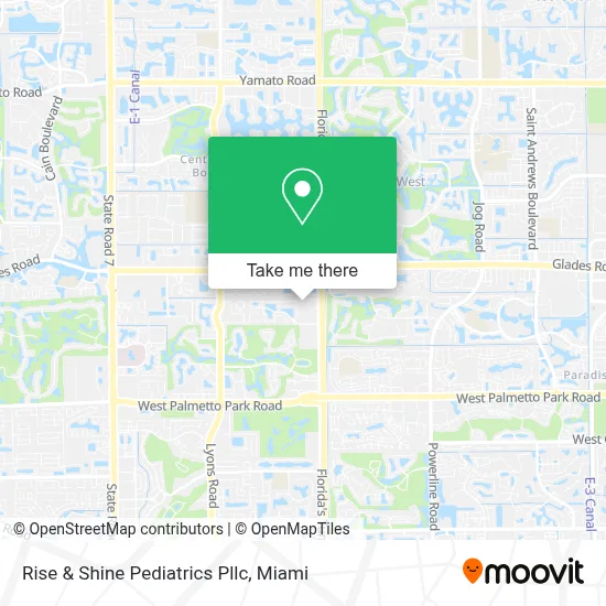 Rise & Shine Pediatrics Pllc map