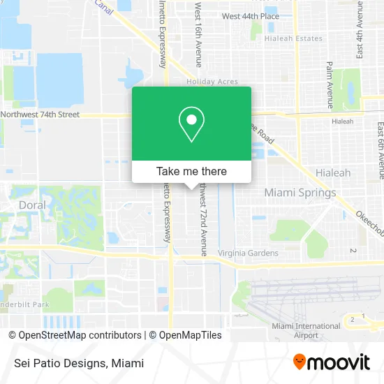 Sei Patio Designs map