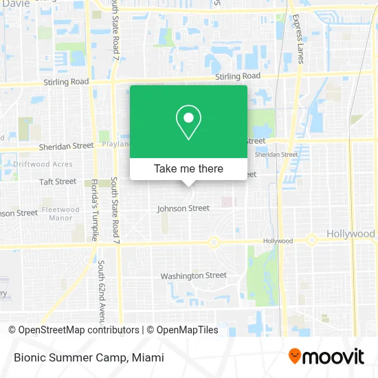 Bionic Summer Camp map