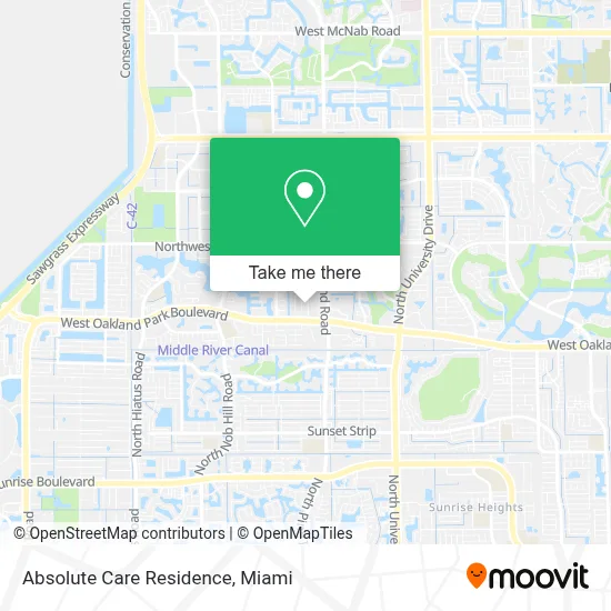 Absolute Care Residence map