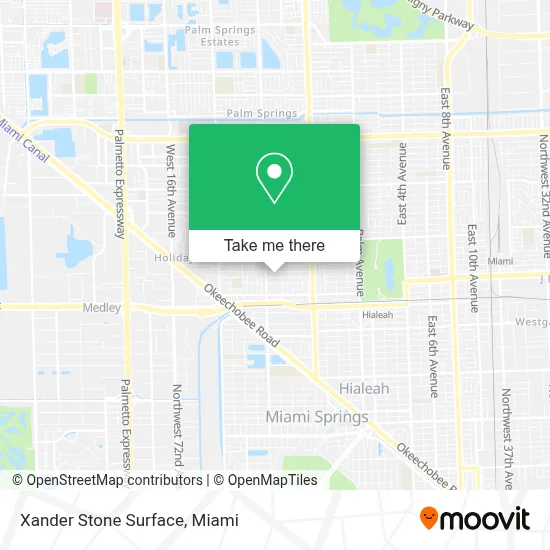 Xander Stone Surface map