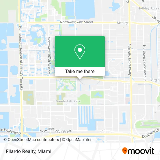 Filardo Realty map