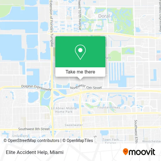 Elite Accident Help map