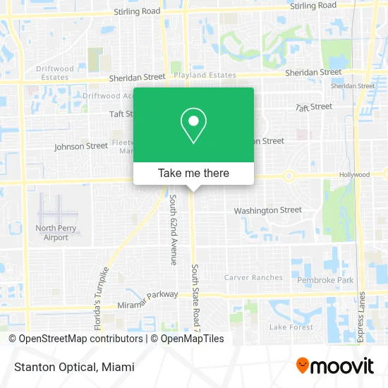 Stanton Optical map