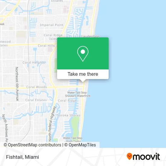 Fishtail map