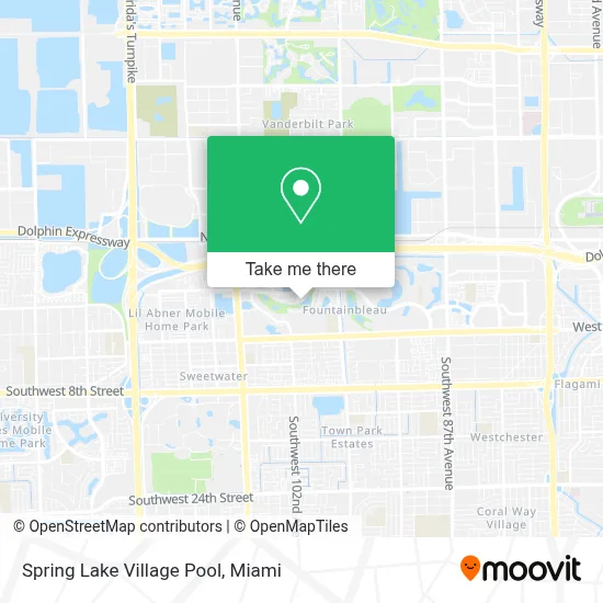 Spring Lake Village Pool map