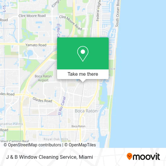 J & B Window Cleaning Service map