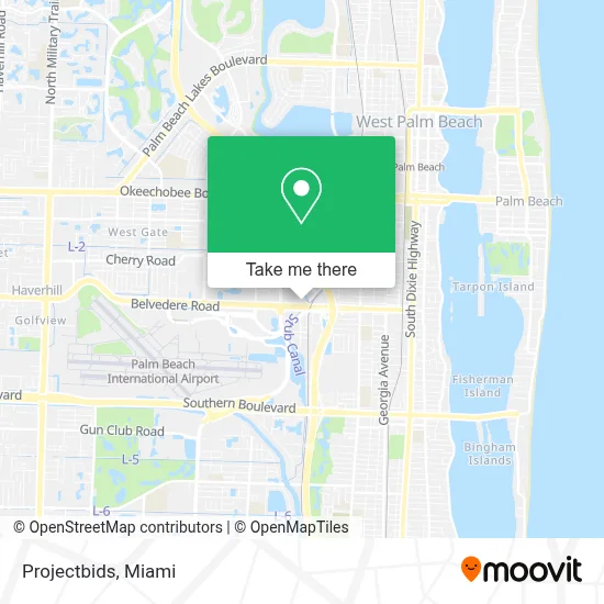 Projectbids map