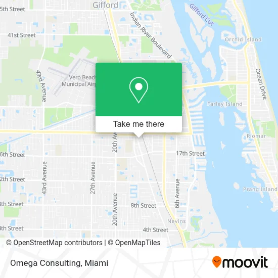Omega Consulting map