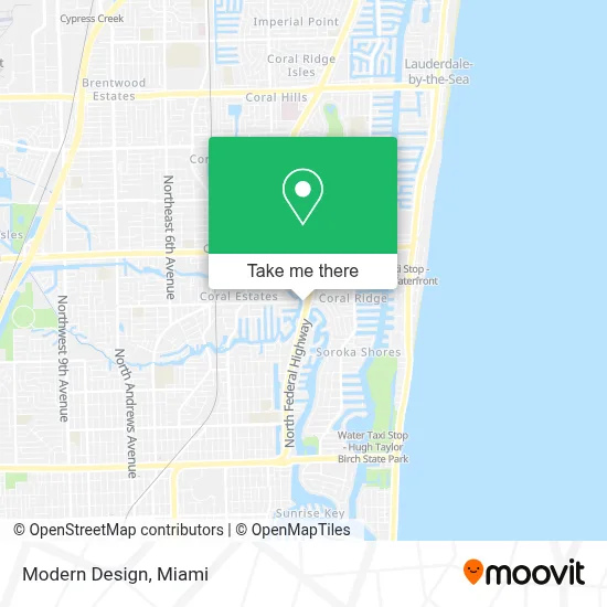 Modern Design map