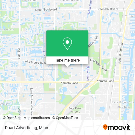 Daart Advertising map