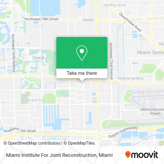 Miami Institute For Joint Reconstruction map