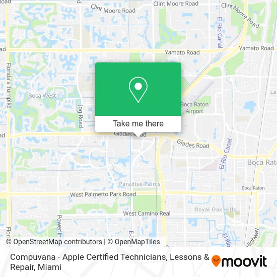 Compuvana - Apple Certified Technicians, Lessons & Repair map