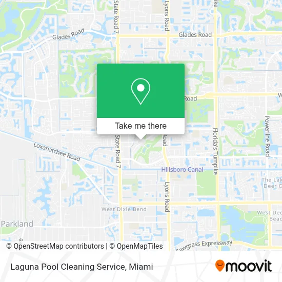 Laguna Pool Cleaning Service map
