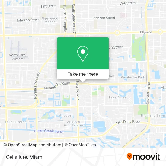 Cellallure map