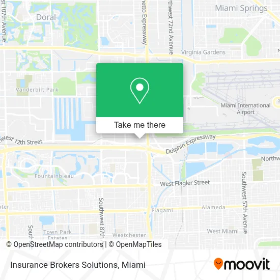 Insurance Brokers Solutions map