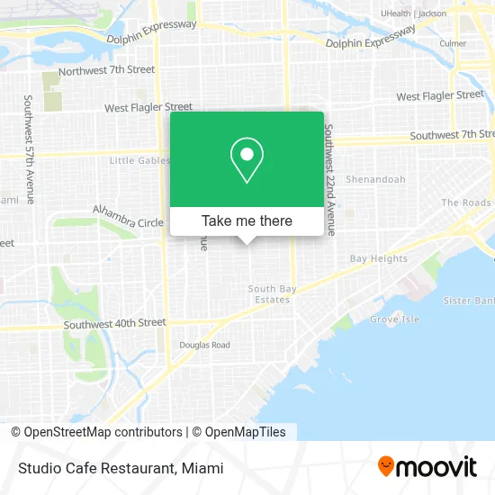 Studio Cafe Restaurant map