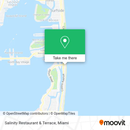 Salinity Restaurant & Terrace map