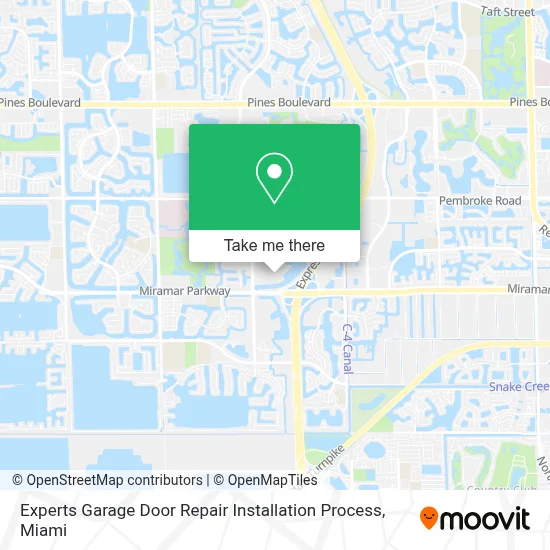 Experts Garage Door Repair Installation Process map