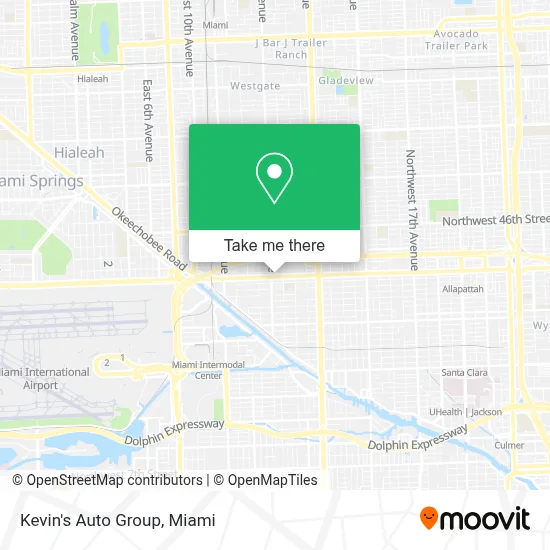 Kevin's Auto Group map