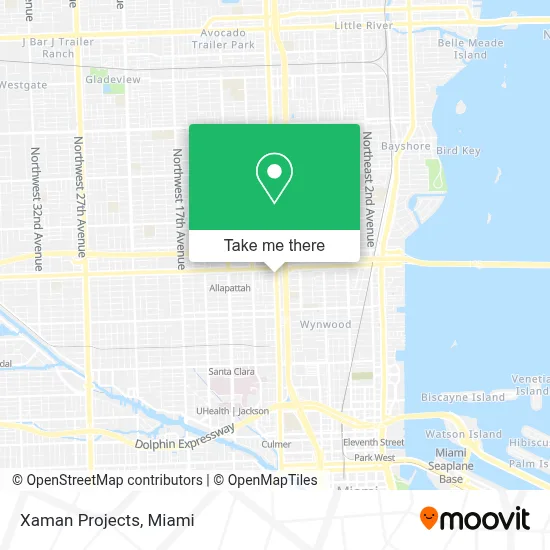 Xaman  Projects map