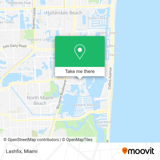 Lashfix map
