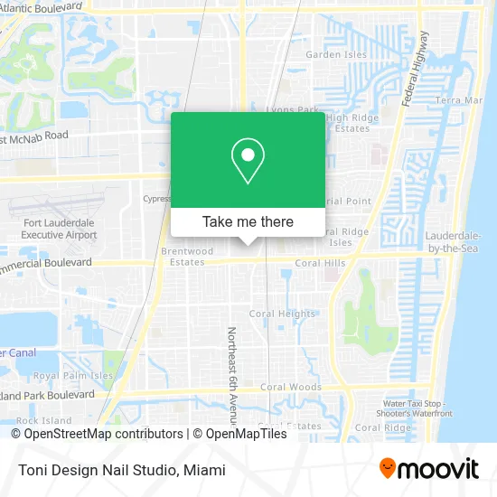 Toni Design Nail Studio map