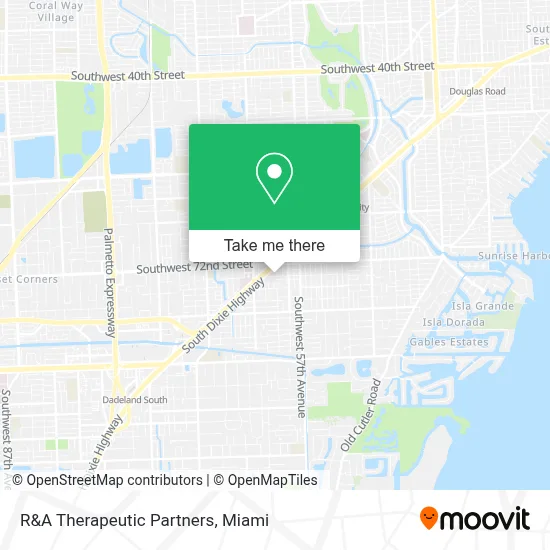 R&A Therapeutic Partners map