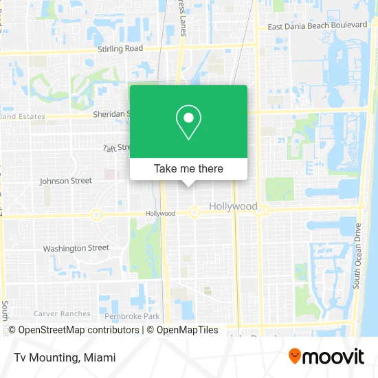 Tv Mounting map