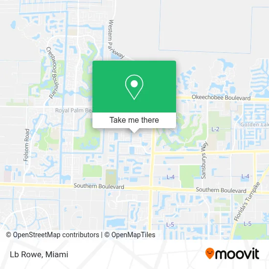 Lb Rowe map