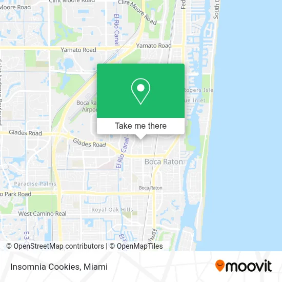 Insomnia Cookies map