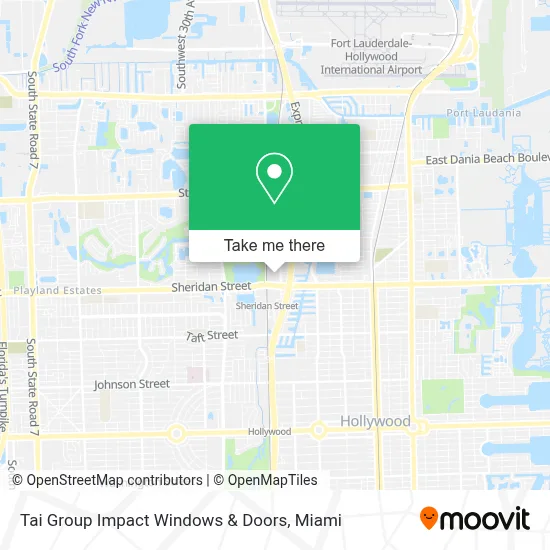 Tai Group Impact Windows & Doors map
