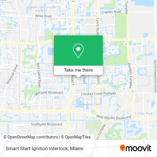 Smart Start Ignition Interlock map