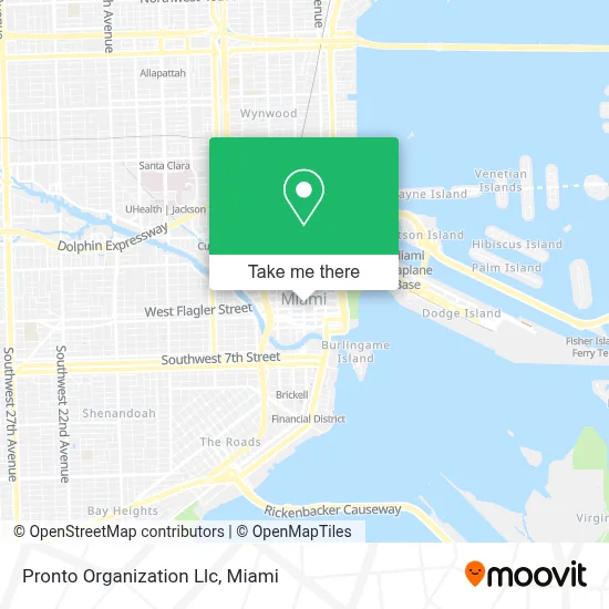 Pronto Organization Llc map