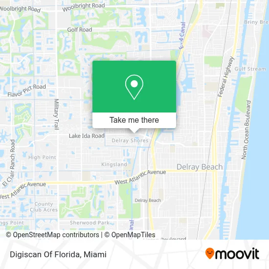 Digiscan Of Florida map