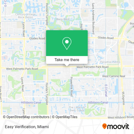 Easy Verification map