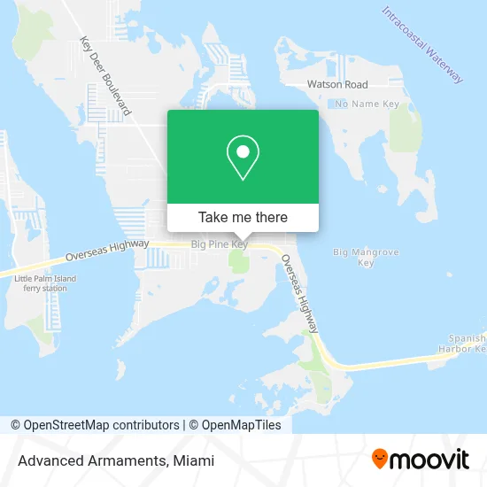 Advanced Armaments map