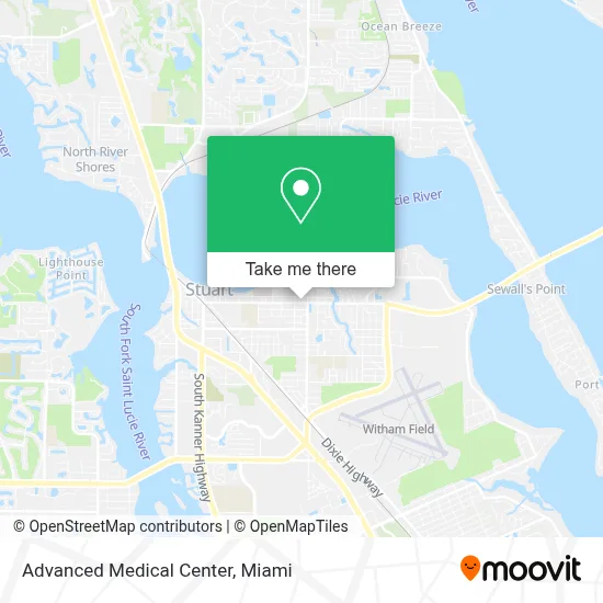 Advanced Medical Center map